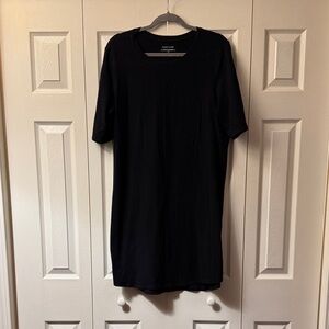 Eileen Fisher Black Short Sleeve Dress
